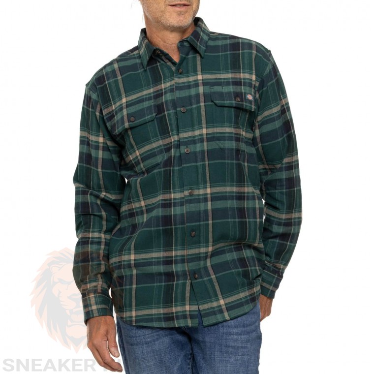 Сорочка Dickies Relaxed Fit Flex Flannel Shirt  WL650A2J